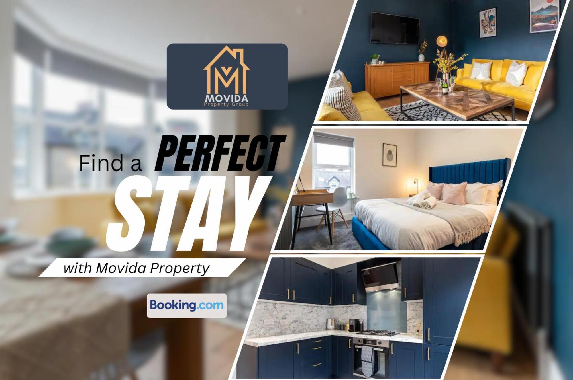 Central Elegant Three Bed Duplex By Movida Property Group Short Lets & Serviced Accommodation Харрогейт Экстерьер фото