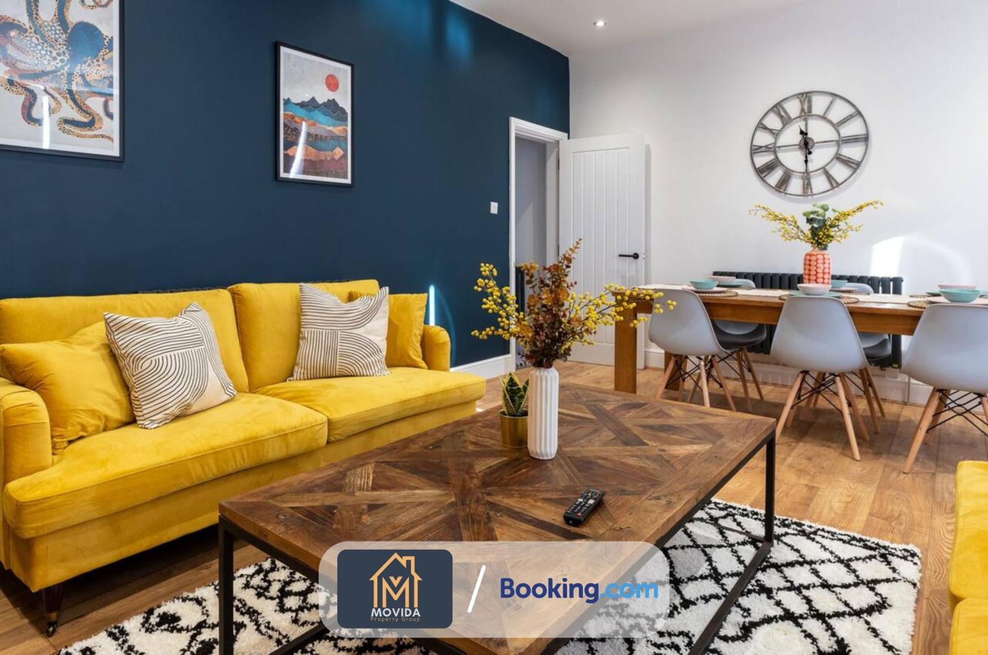 Central Elegant Three Bed Duplex By Movida Property Group Short Lets & Serviced Accommodation Харрогейт Экстерьер фото